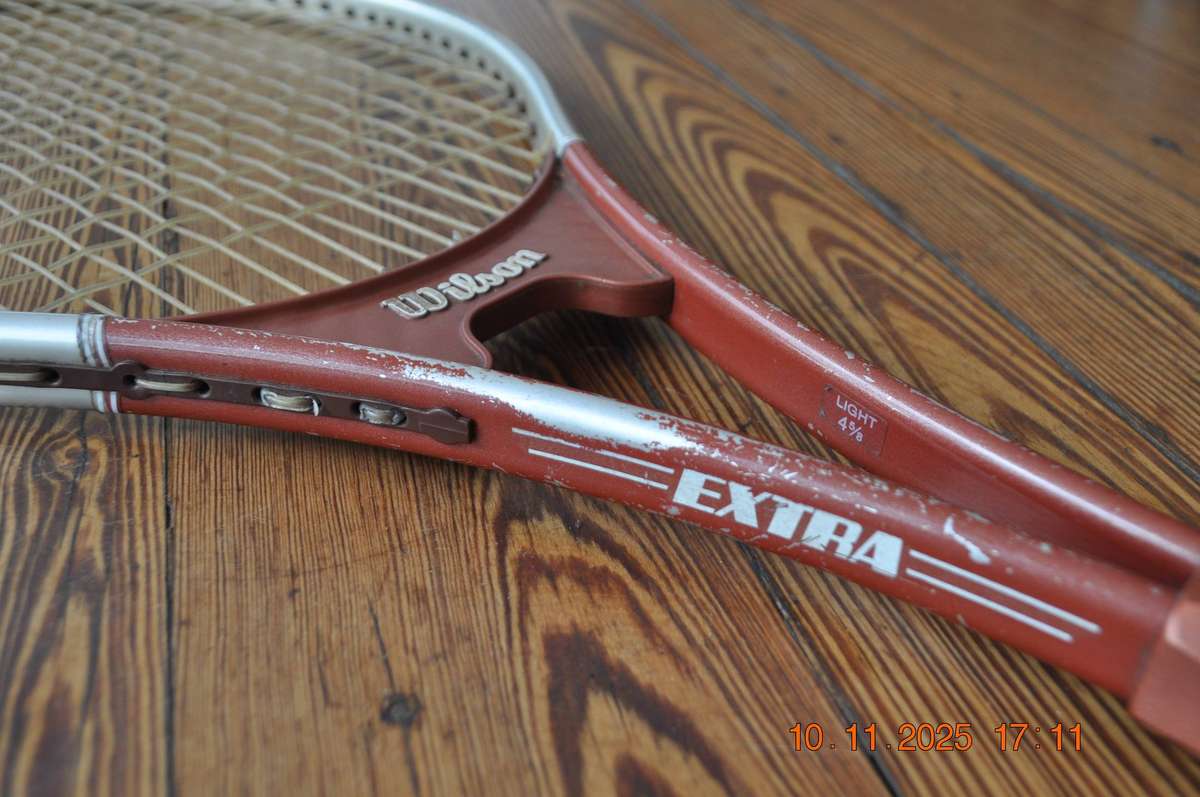 Vintage Wilson Extra Tennis Racket