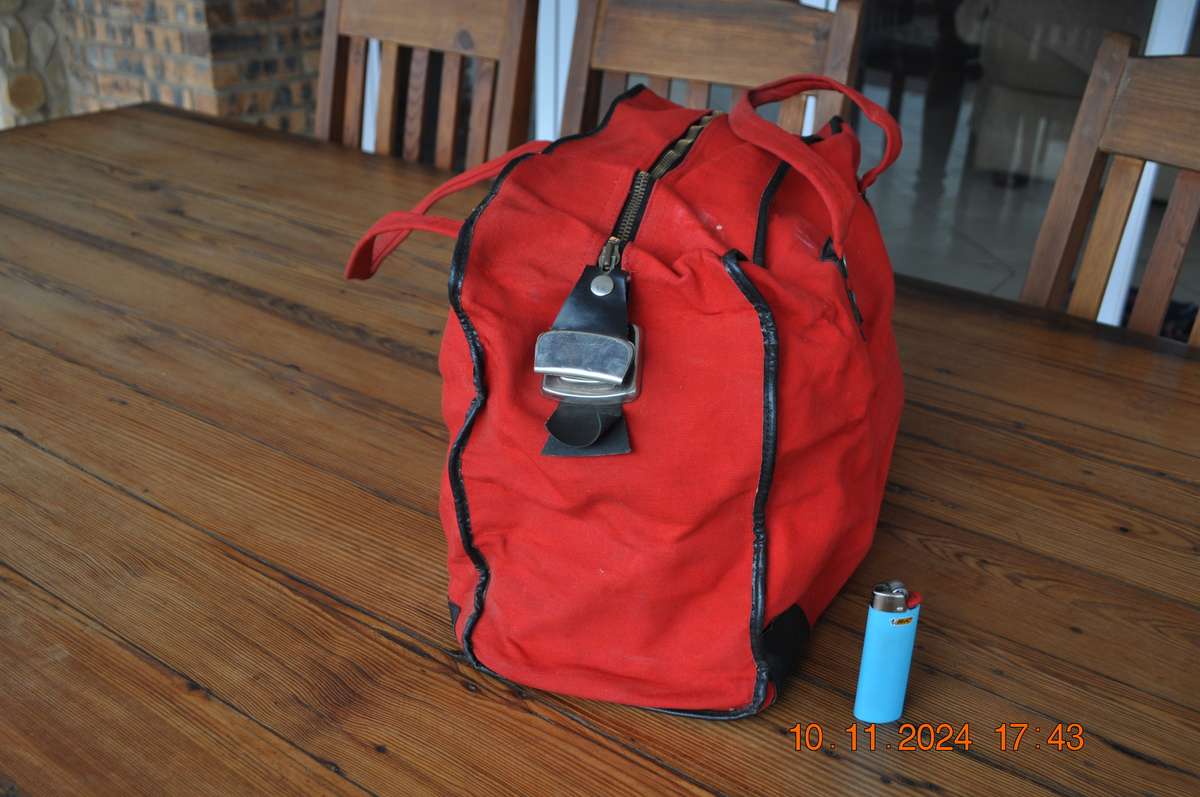 Vintage Travel Bag Capri Italy Patch