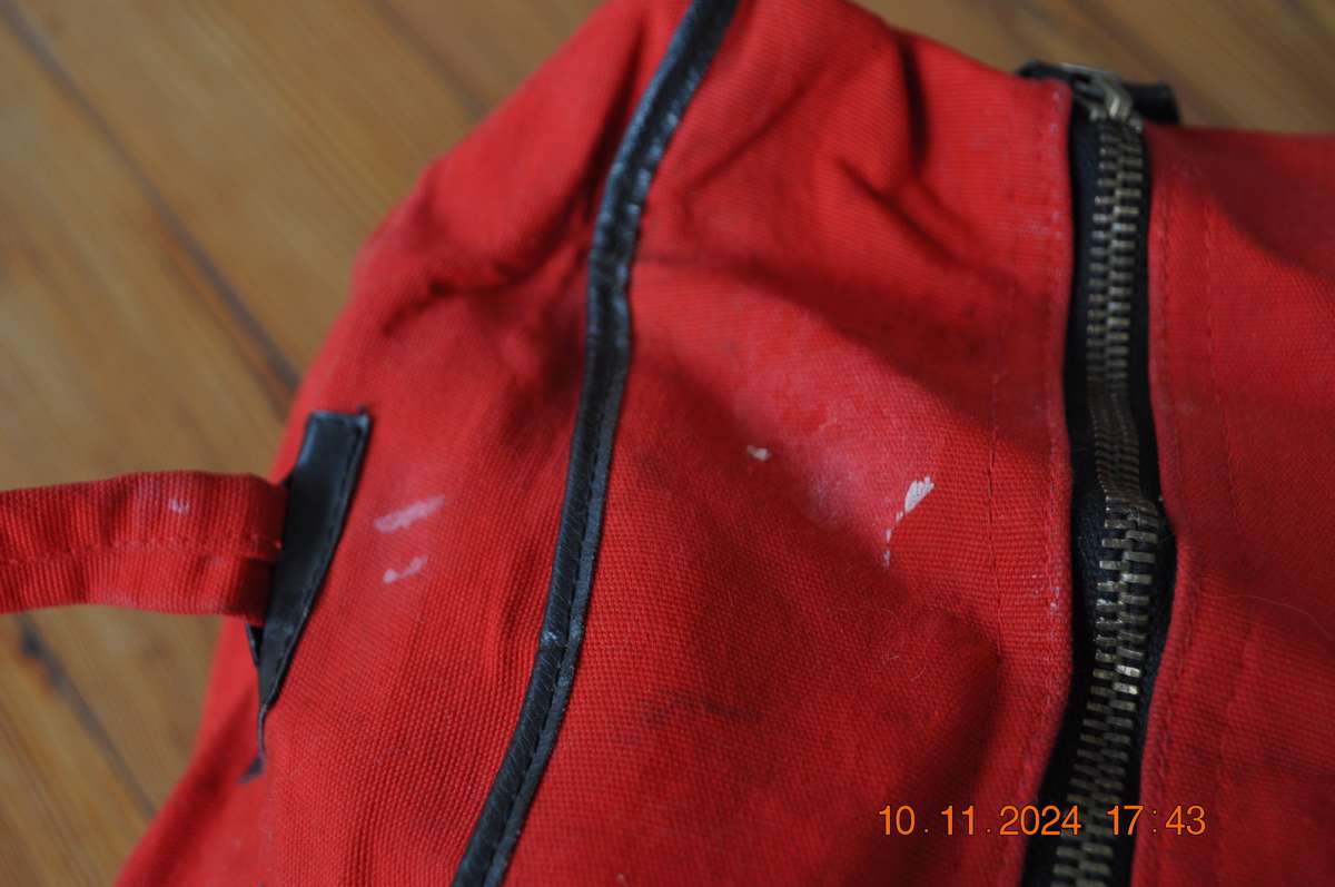 Vintage Travel Bag Capri Italy Patch