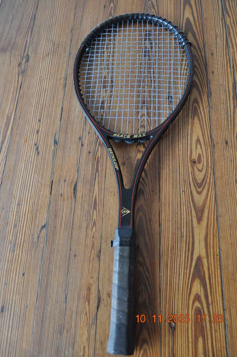 Vintage Dunlop Black Max Tennis Racket M10527