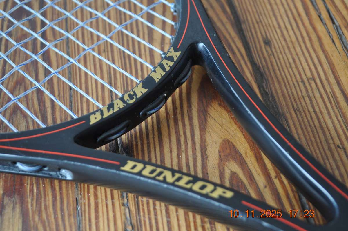 Vintage Dunlop Black Max Tennis Racket M10527