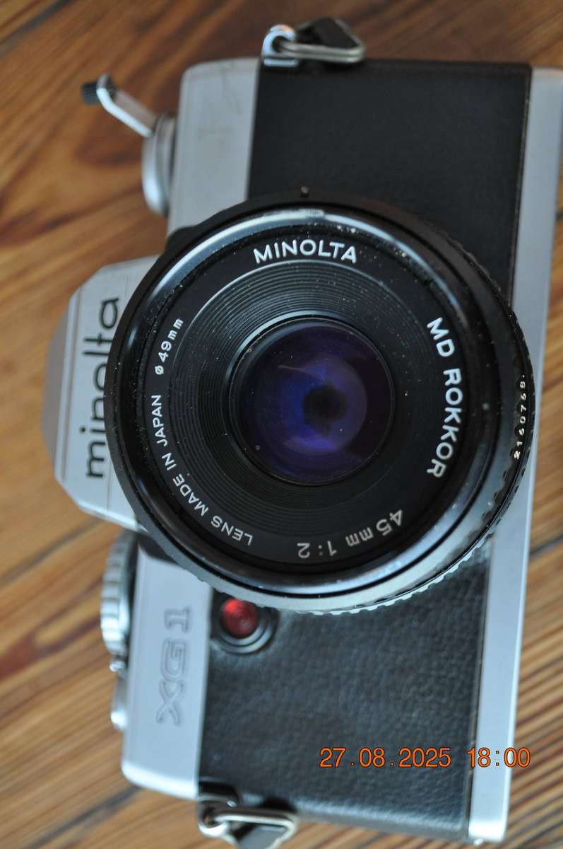 Minolta XG1 35mm Film Camera With Pancake Lens