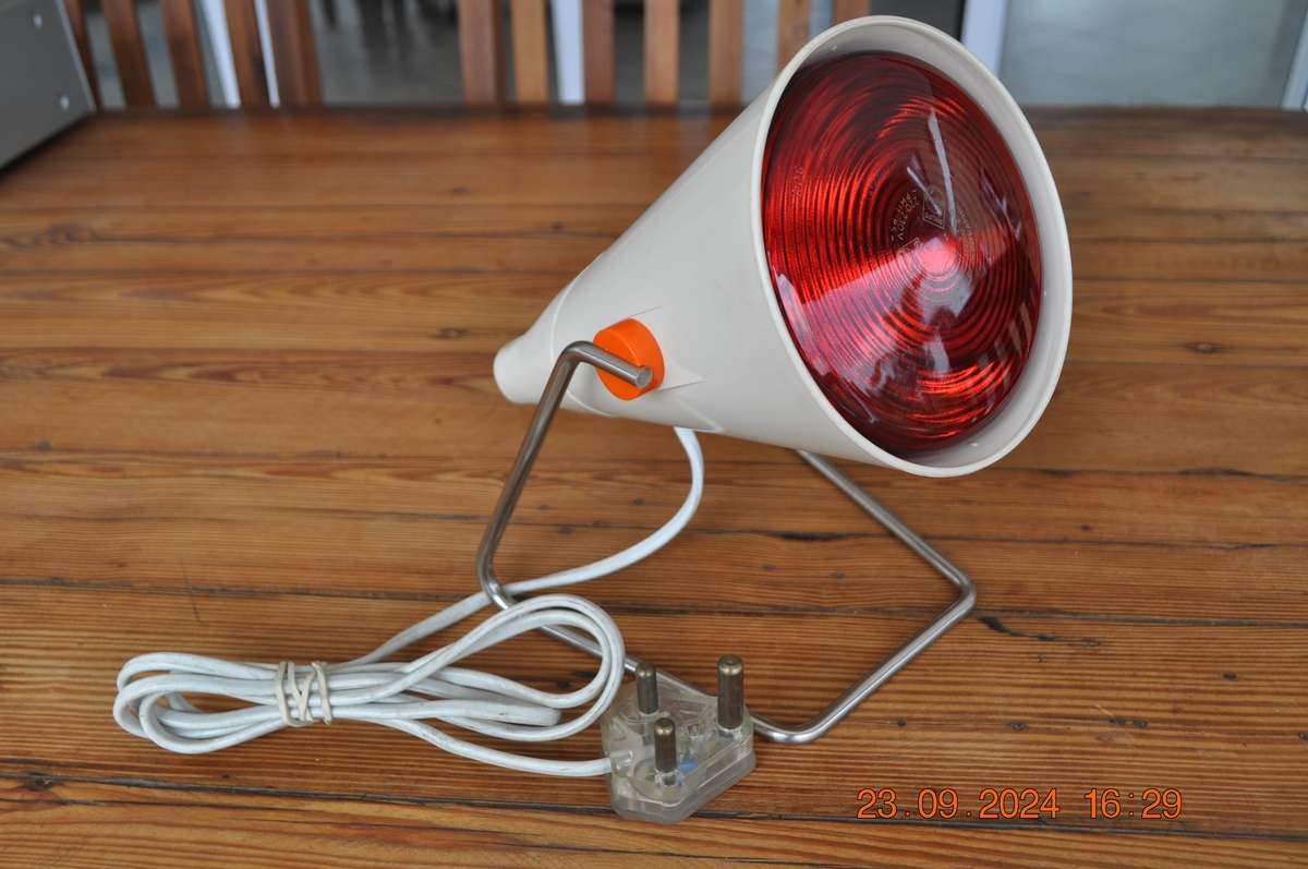 Vintage Philips Infrared Lamp (working)