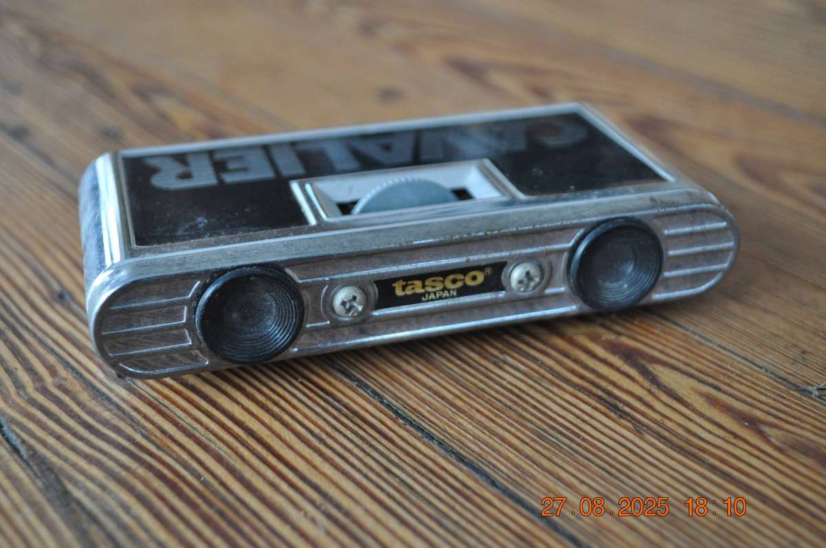 Vintage Tasco Cavalier Folding Opera Glasses Binoculars (james bond)