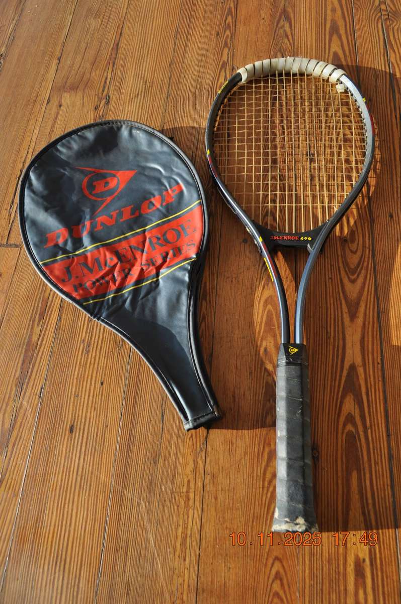 Vintage Dunlop John Mcenroe Power Series Tennis Racket