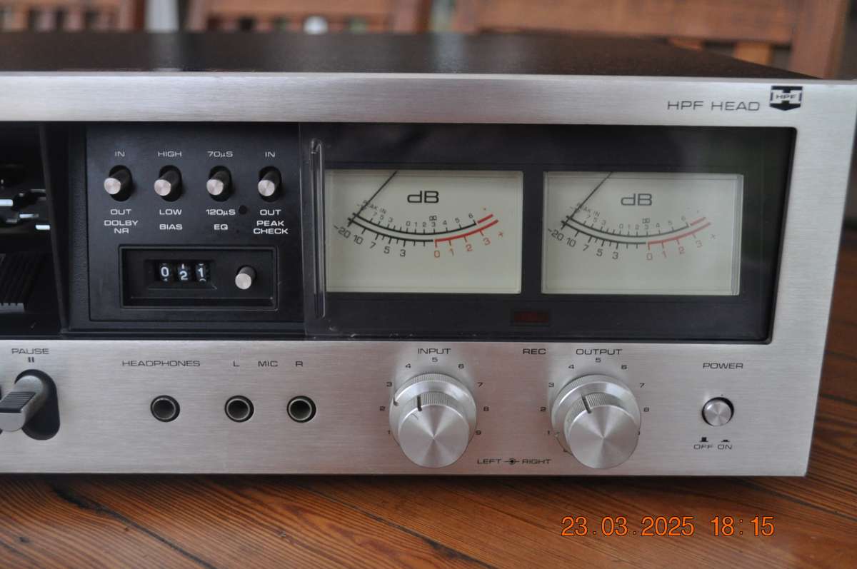 Vintage Technics Stereo Cassette Deck 630