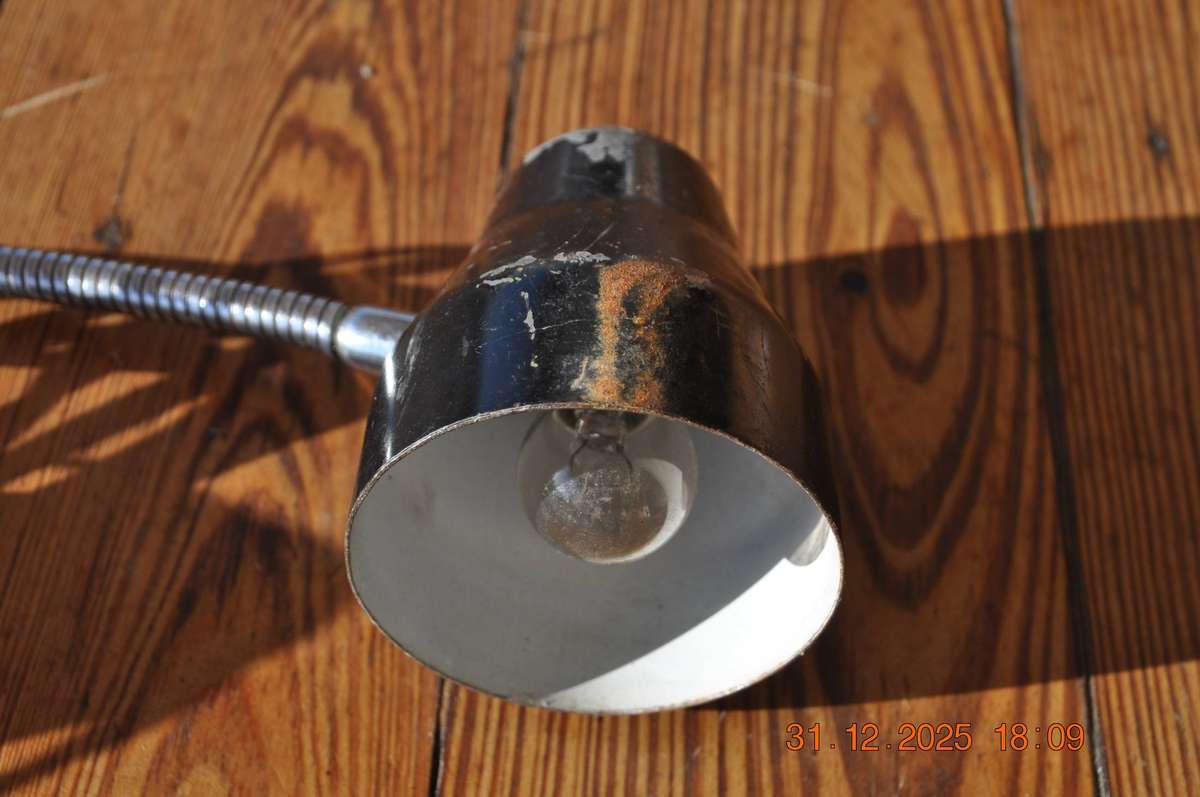 Vintage Goose Neck Light For Car