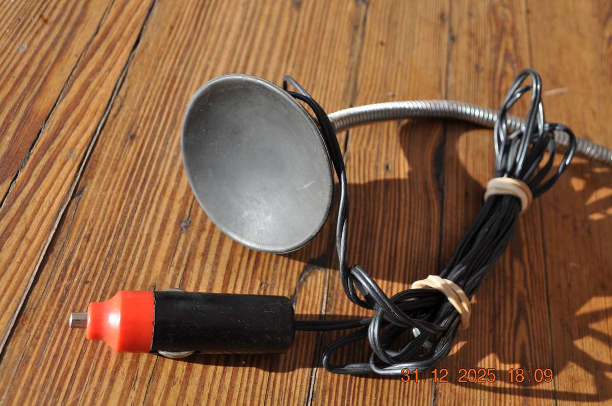 Vintage Goose Neck Light For Car