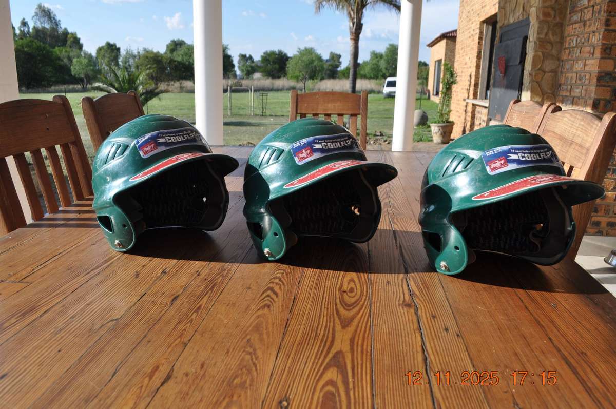 Baseball Batting Helmets x 3 (youth)