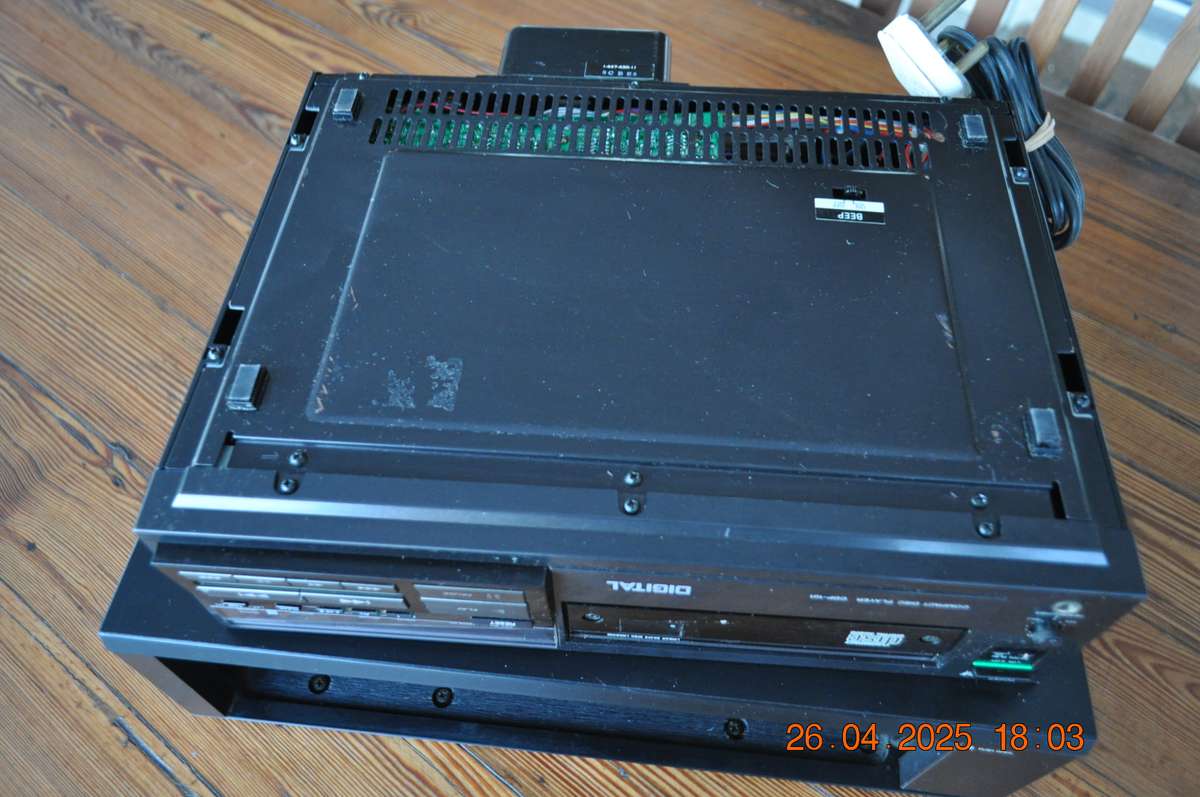 Vintage First Sony CD Player 1980s CDP-101 As Is