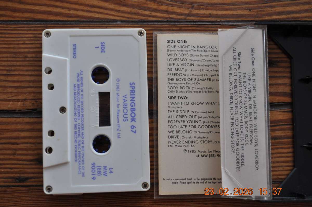 Springbok 67 - Various (Cassette)