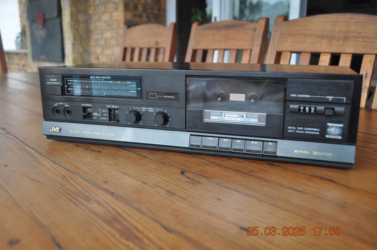 Vintage JVC Stereo Cassette Deck TD-X101E(working)