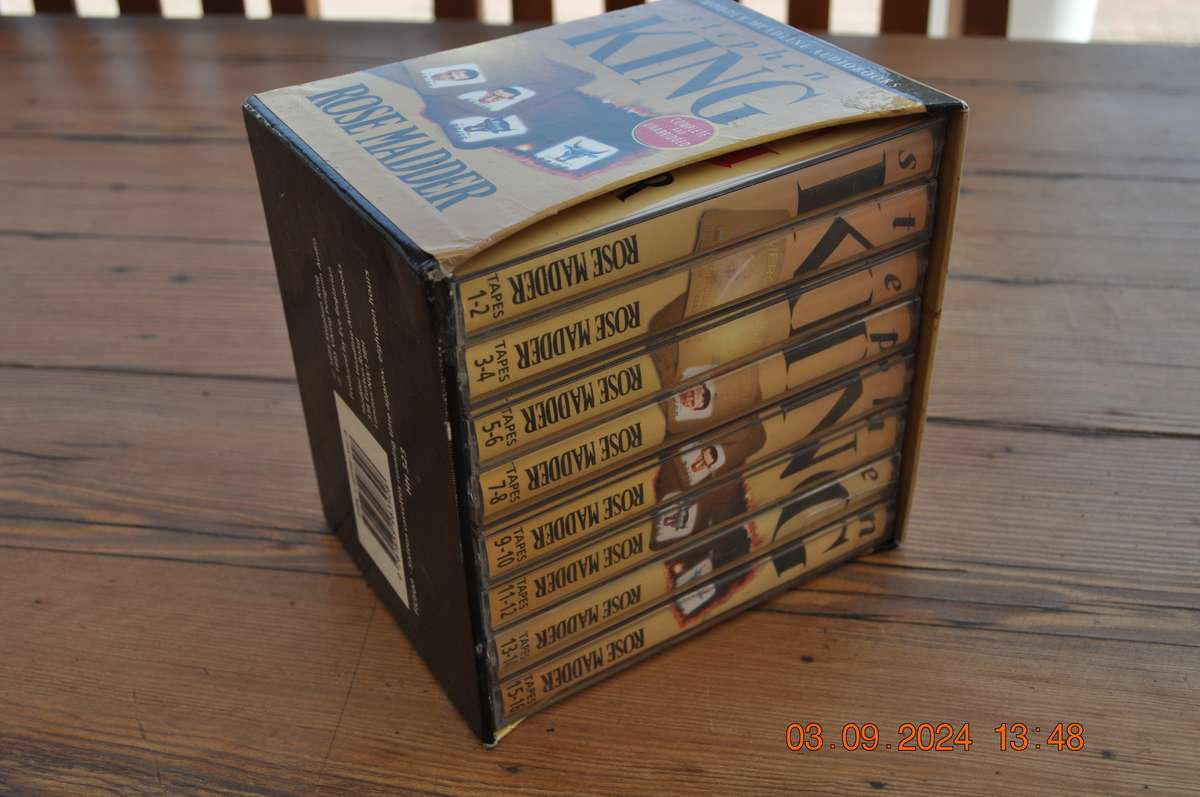 Stephen King - Rose Madder Audio Books On Cassette