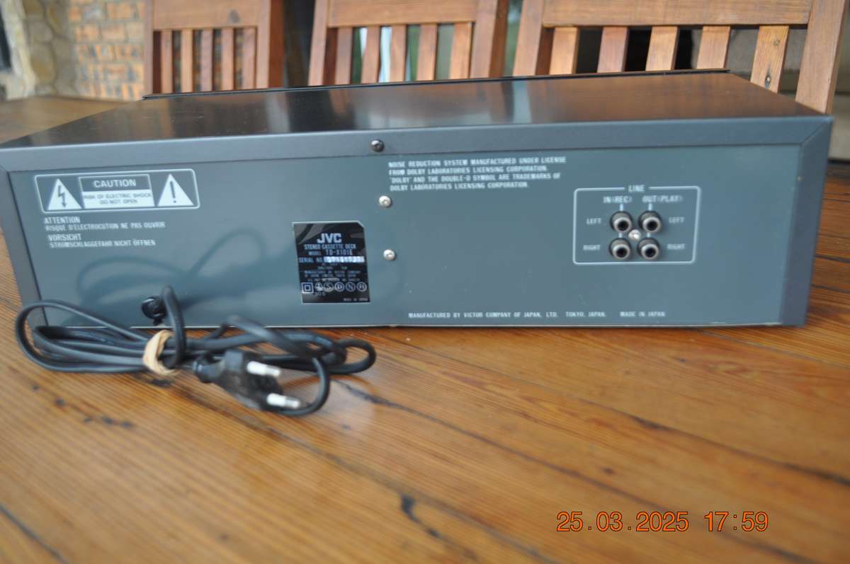 Vintage JVC Stereo Cassette Deck TD-X101E(working)