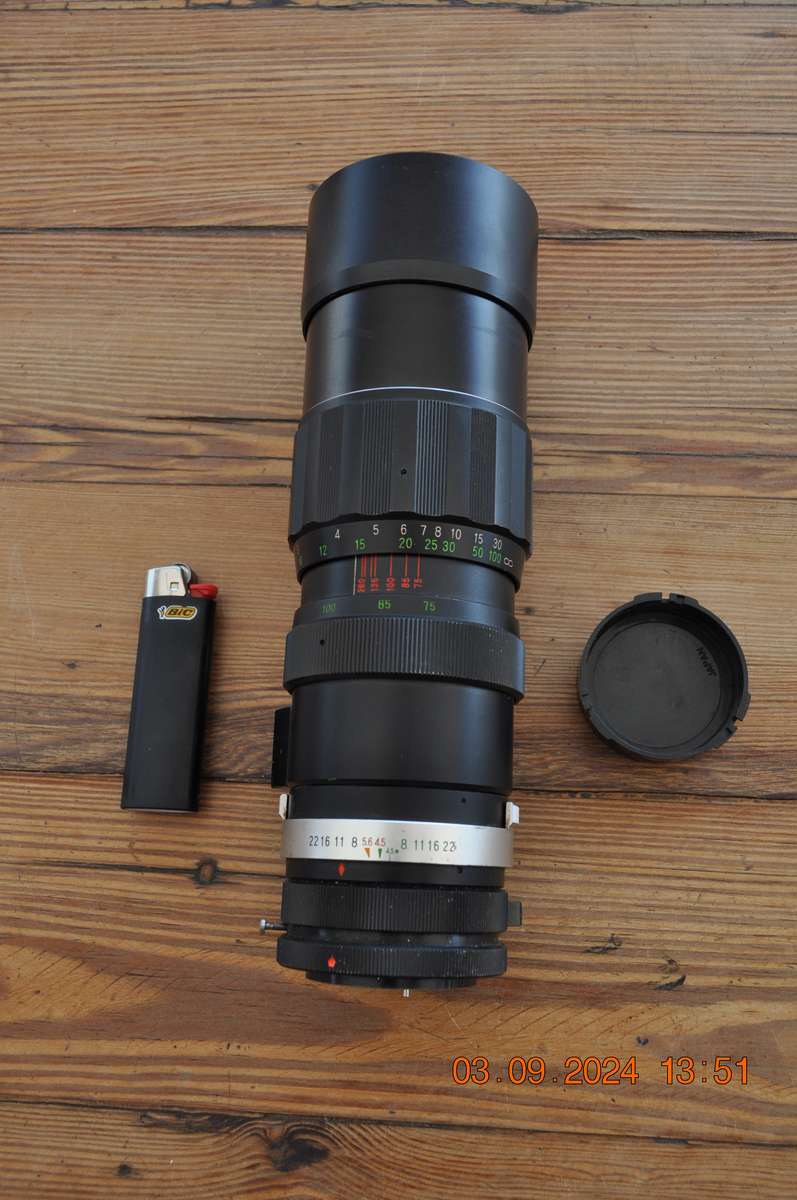 Soligor 75mm  260mm 1:4.5 Auto Zoom Lens