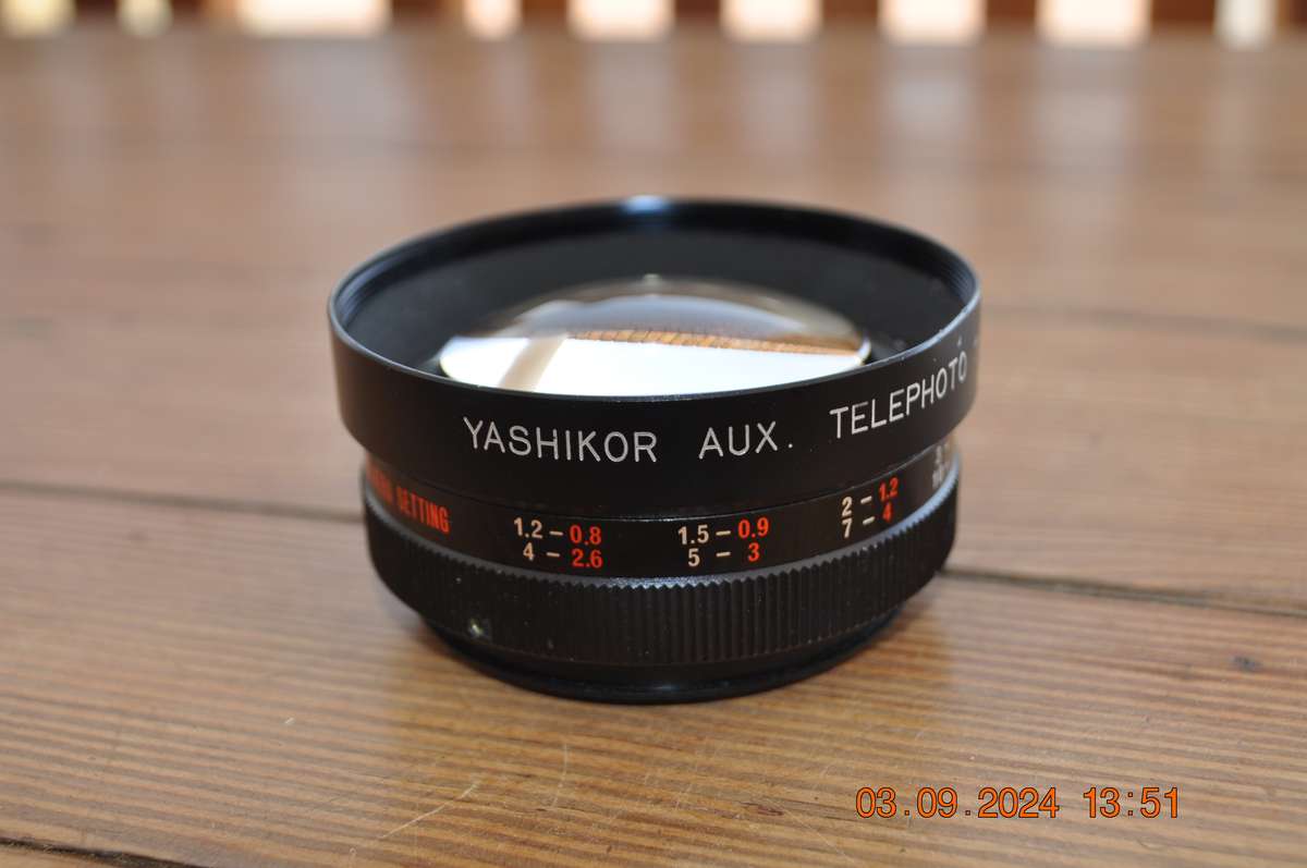 Yashikor Aux Telephoto 1:4 Lens