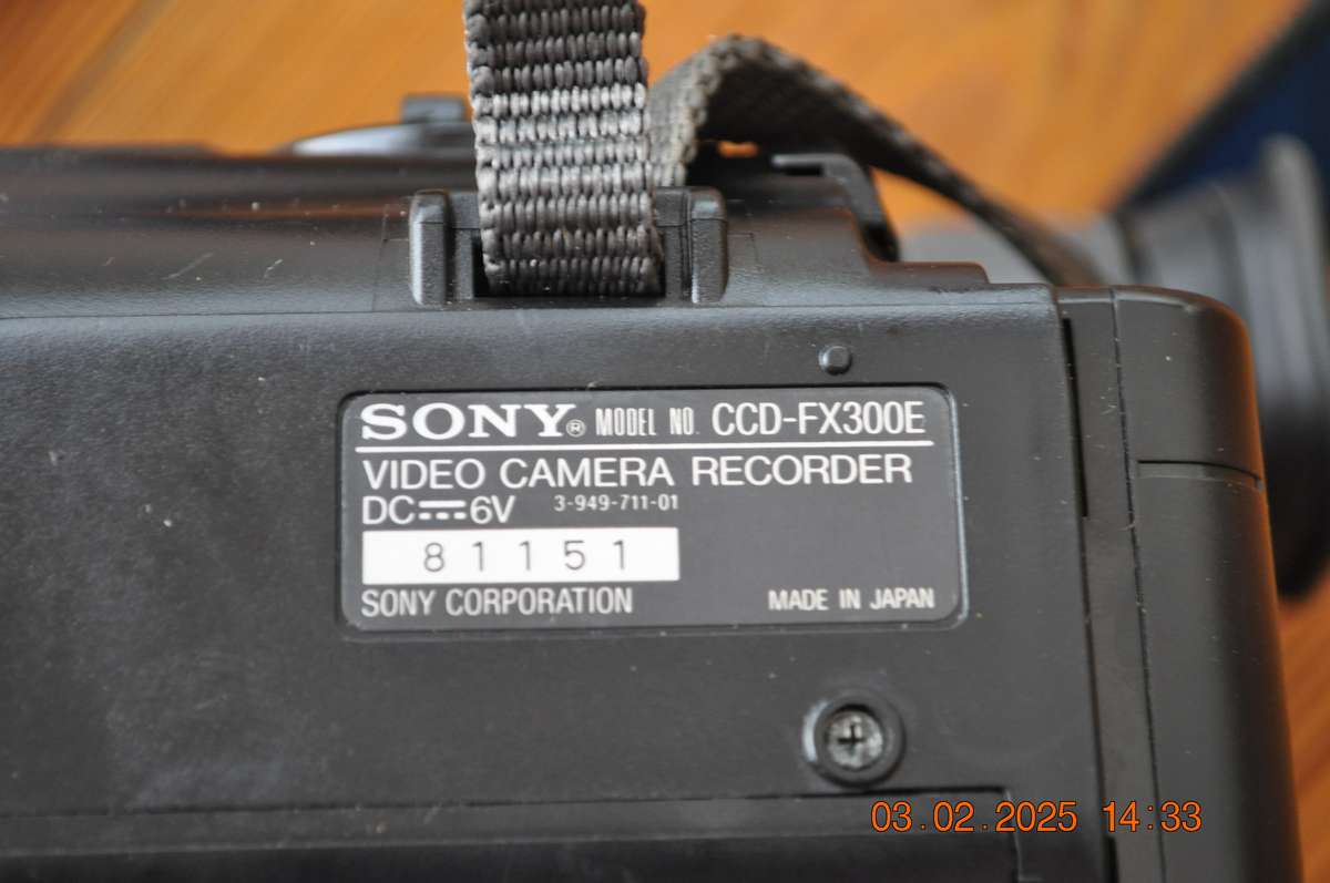 Vintage Sony and Hitachi 8mm Video Cameras (as is)