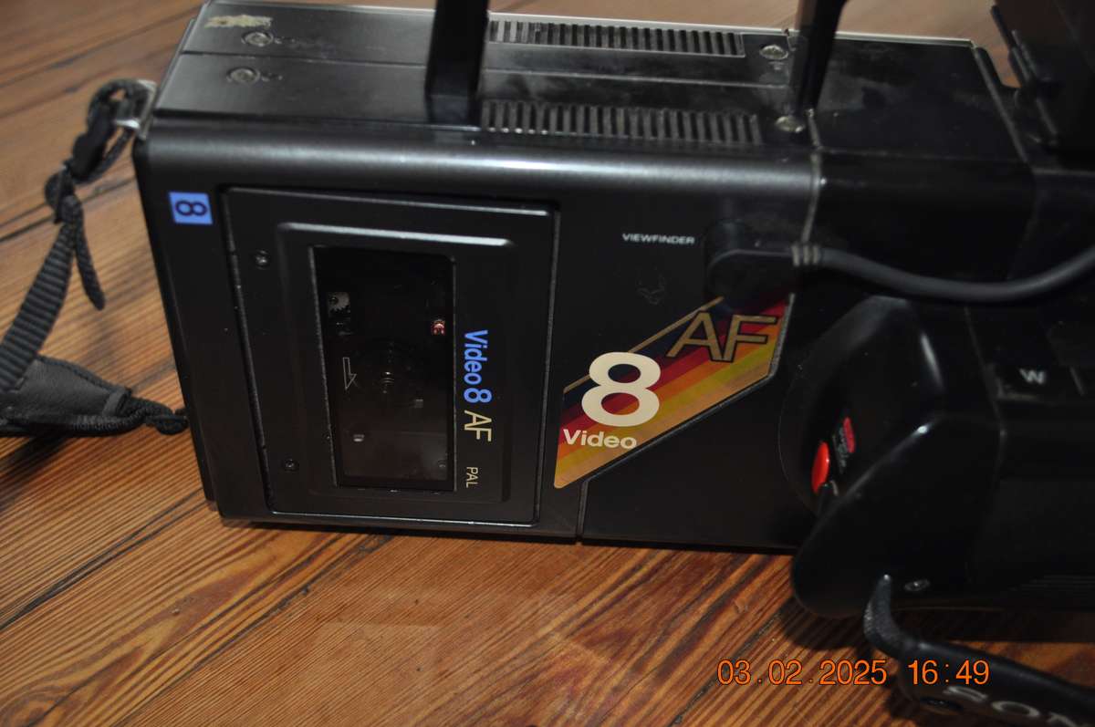 Vintage Sony 8mm Video Camera (as is)