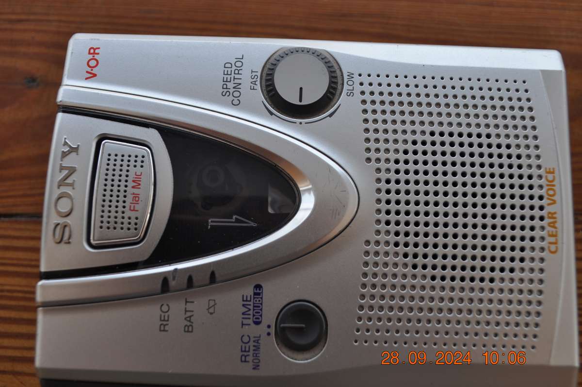 Sony Walkman Cassette Voice Recorder Player