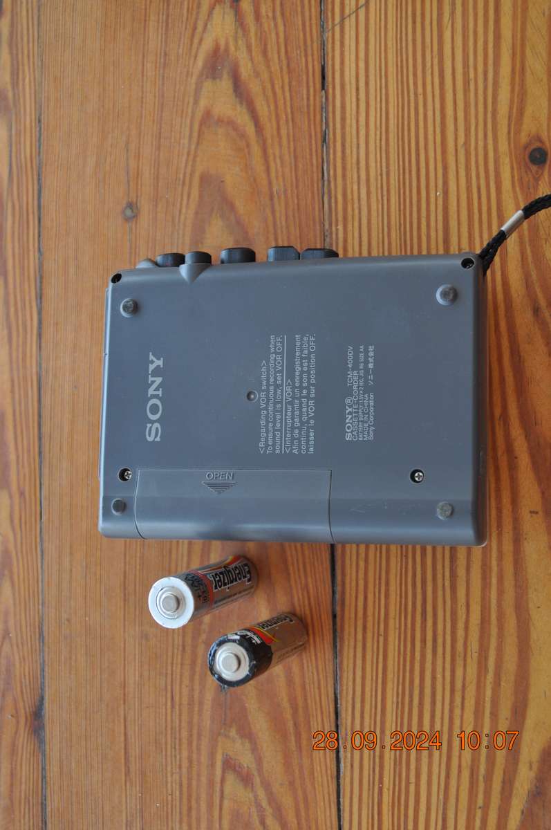 Sony Walkman Cassette Voice Recorder Player