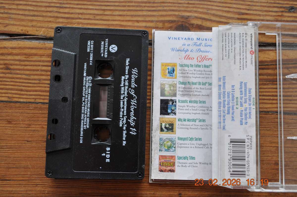 Winds Of Worship 14 - Live From South Africa (Cassette)