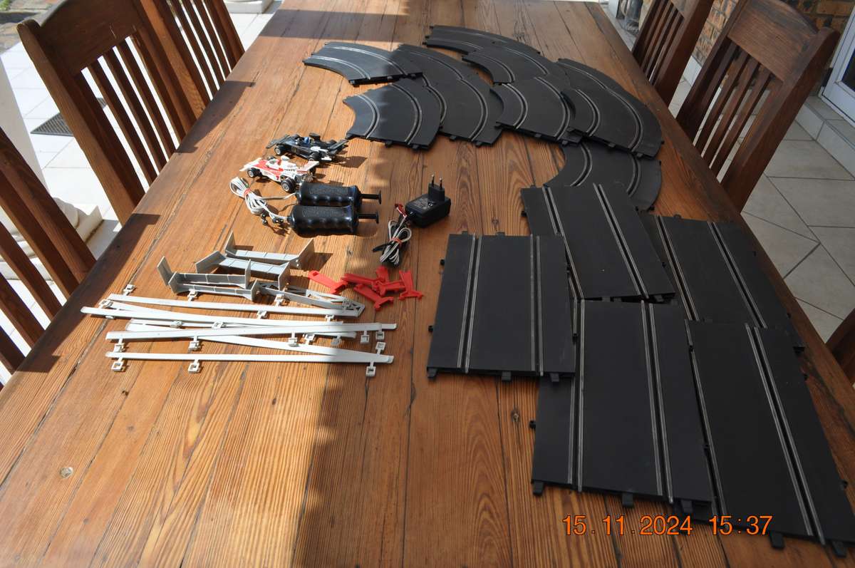 Vintage Polistil Slot Car Set