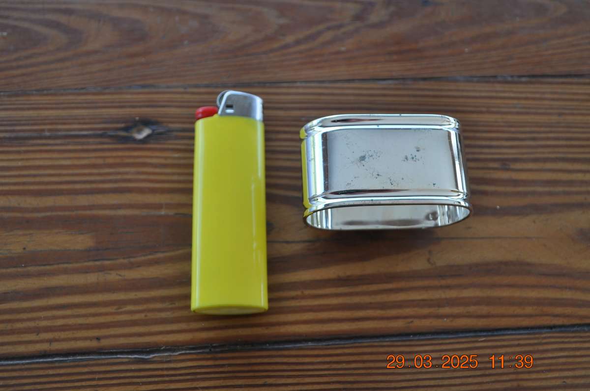 Vintage Napkin Holders Chrome and Gold Plated (14 in total)