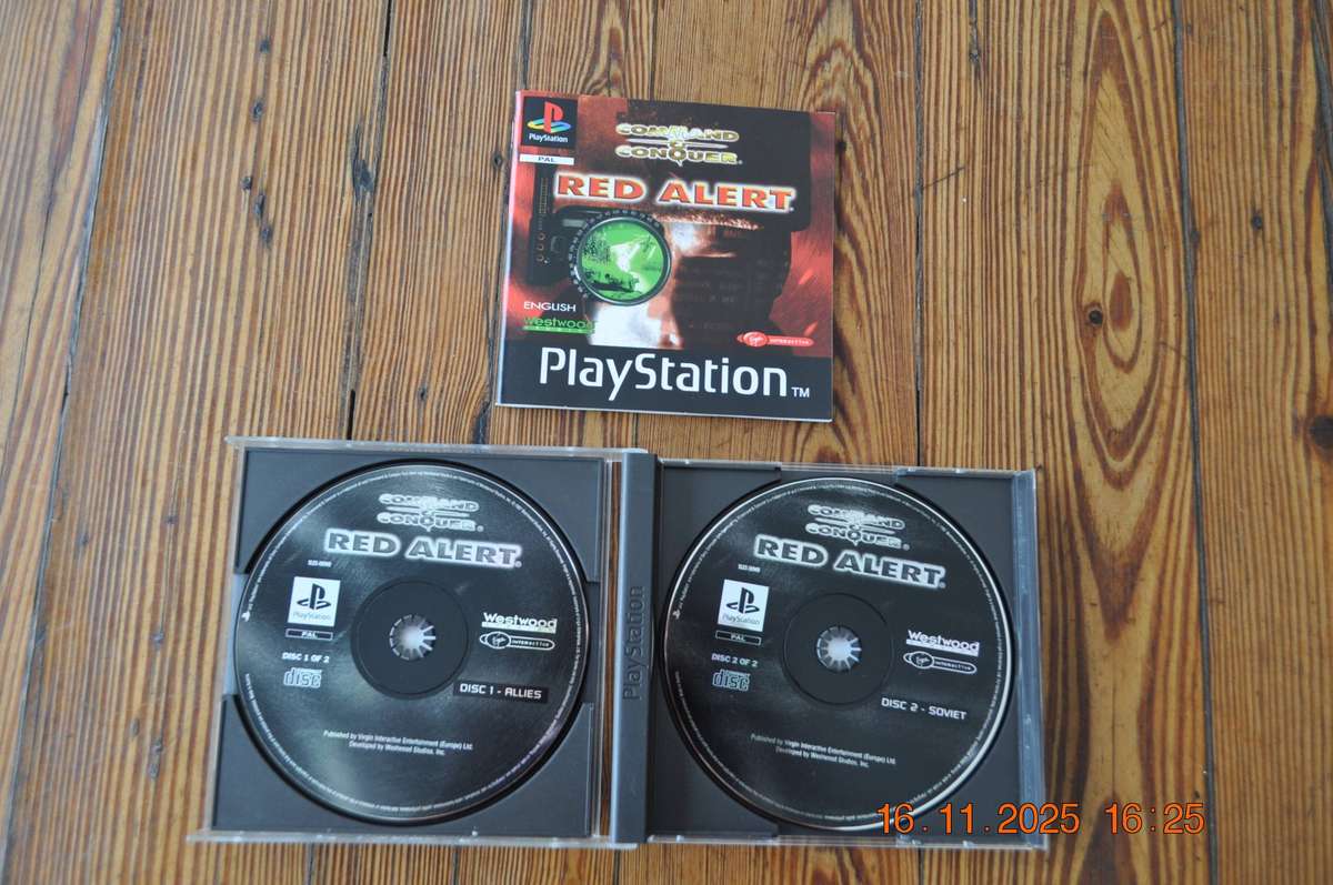 Command and Conquer  Red Alert Sony Ps1 Game