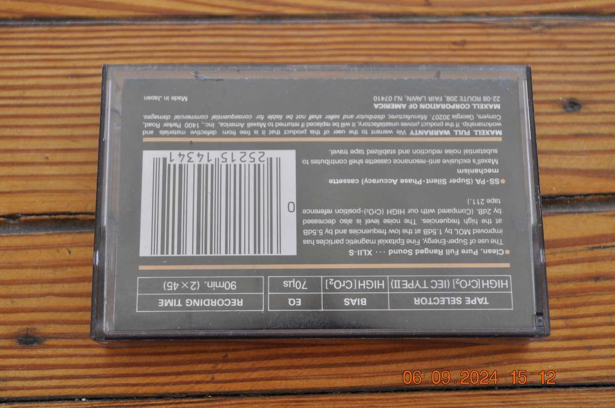 Maxell XLII-S 90 Old School Cassette