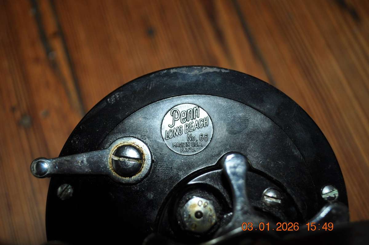 Vintage Penn Long Beach N0 66 Fishing Reel
