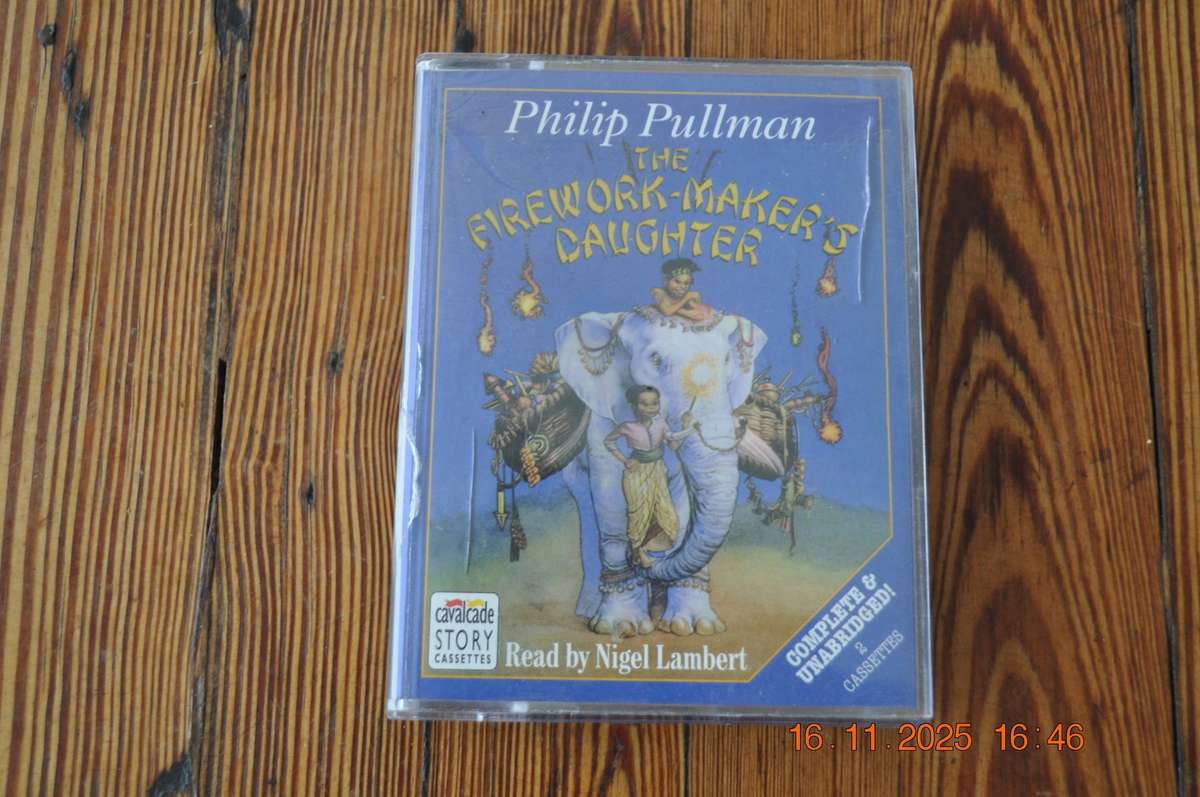 The Firework Makers Daughter   Audiobook Cassette