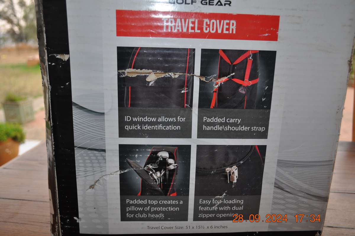 Golf Gear Travel Cover Bag