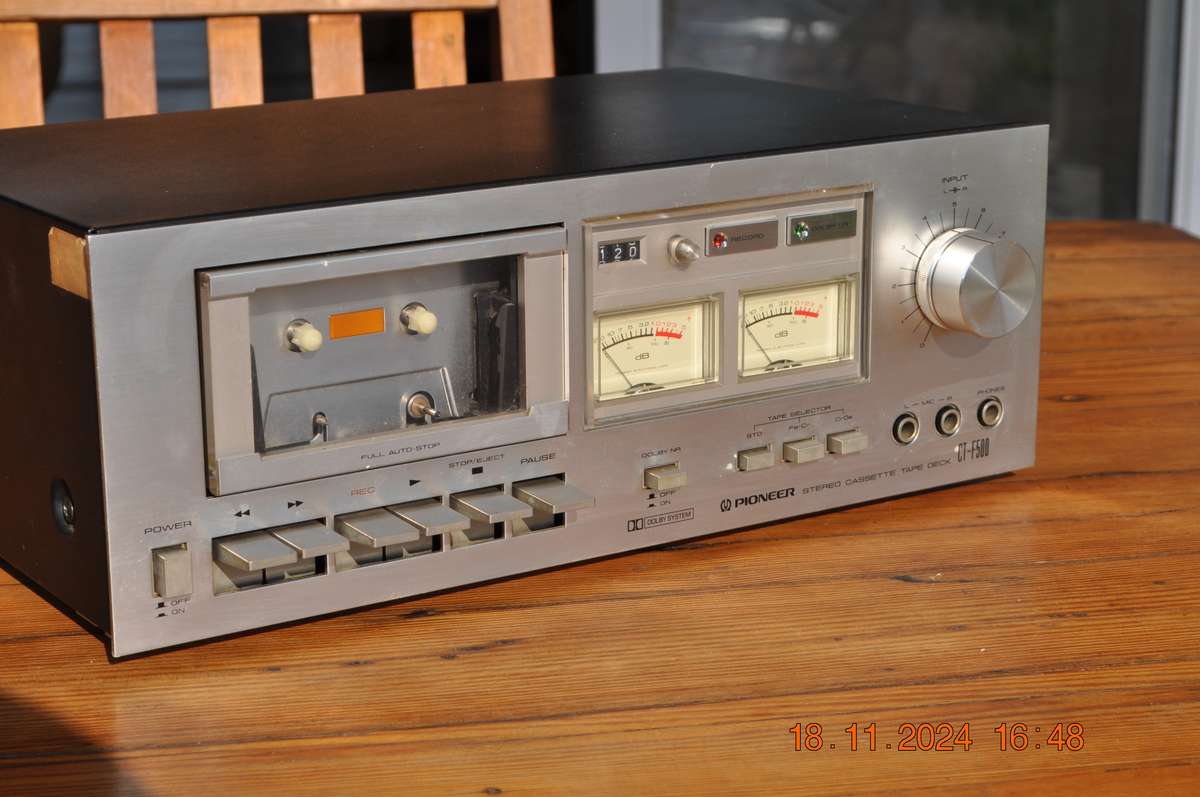 Vintage Pioneer CT-500 Cassette Tape Deck