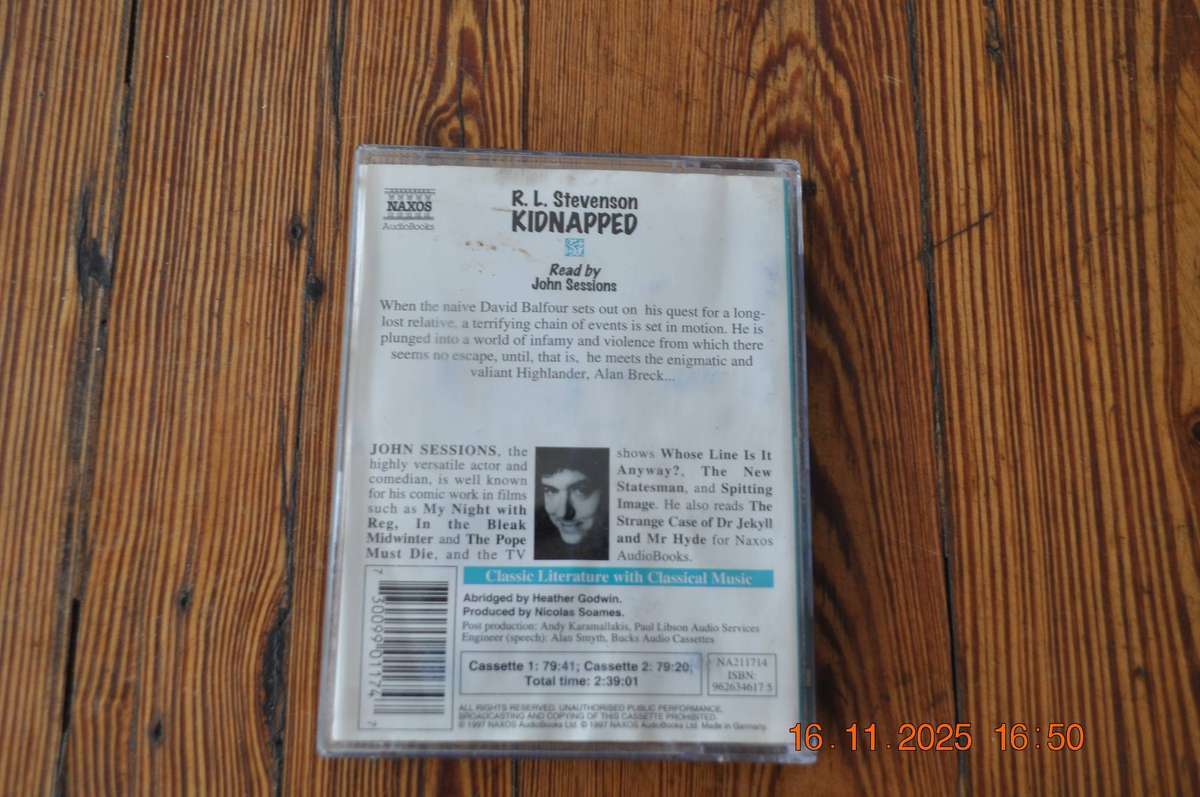 Kidnapped  Audiobook Cassette