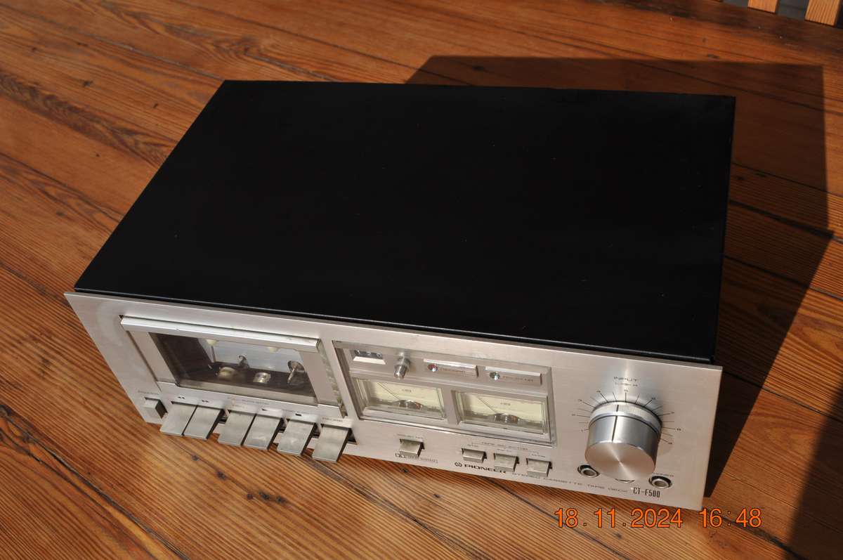 Vintage Pioneer CT-500 Cassette Tape Deck