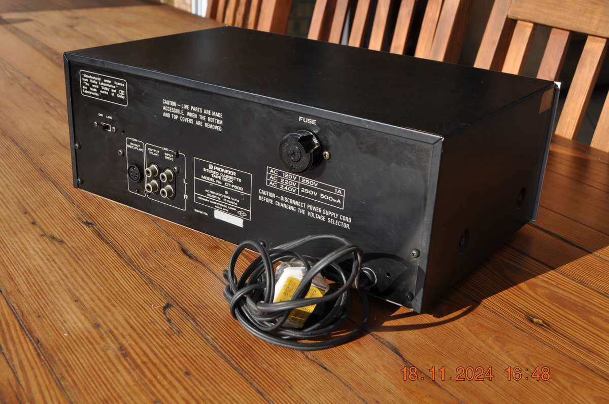 Vintage Pioneer CT-500 Cassette Tape Deck