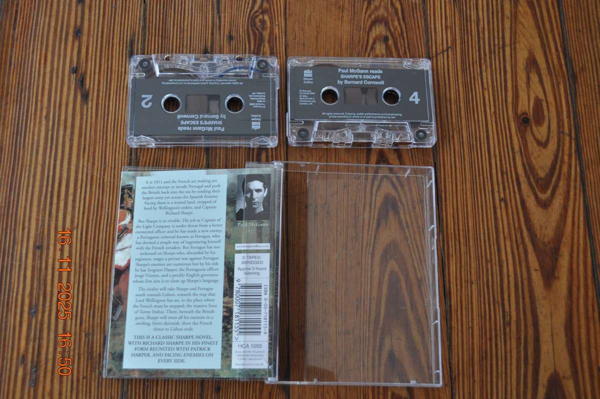 Sharpres Escape  Audiobook Cassette