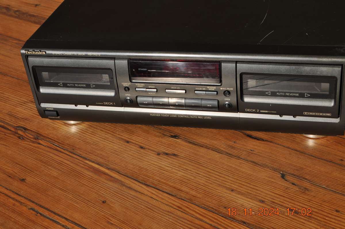 Vintage Technics RS-TR272 Cassette Tape Deck