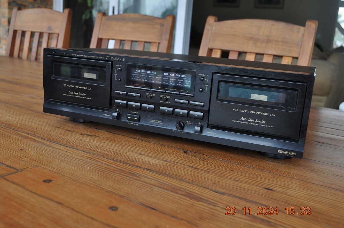 Platine Double Cassettes Pioneer CT-W208R – Hi-Fi, Occasion Fonctionnelle
