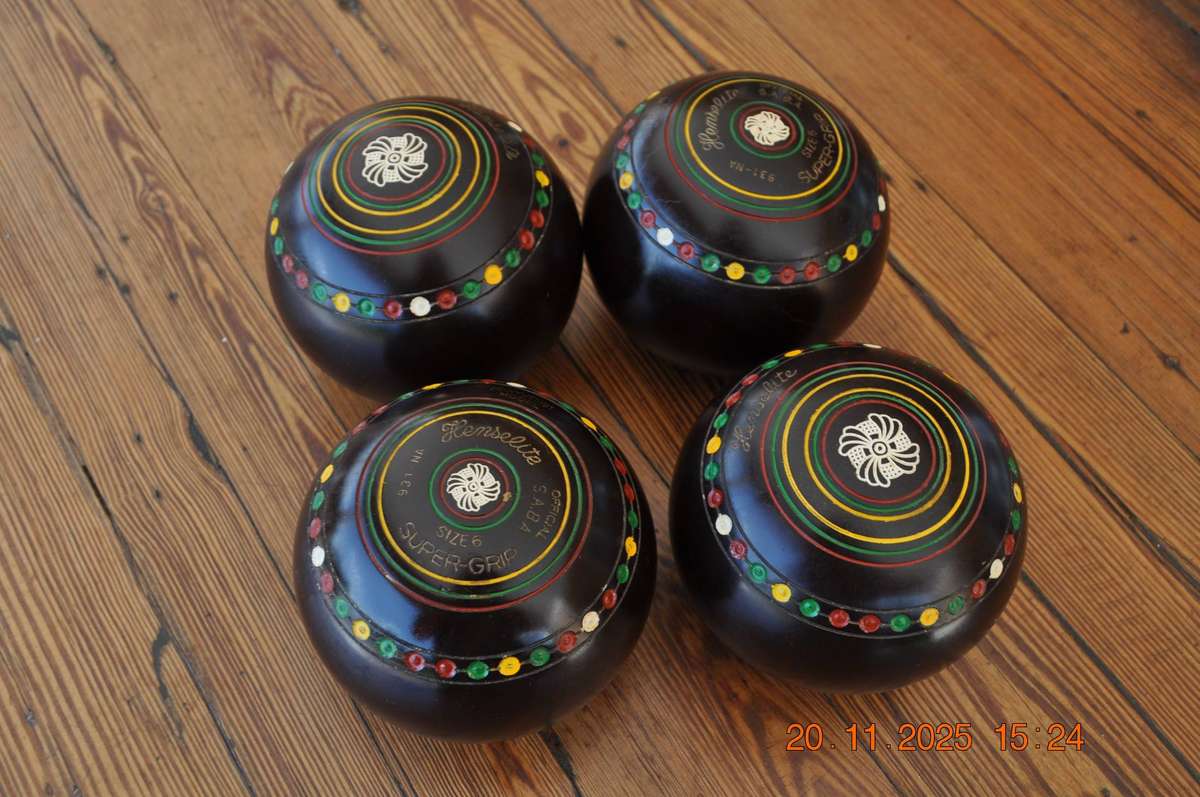 Henselite Super Grip Size 6 Lawn Bowls