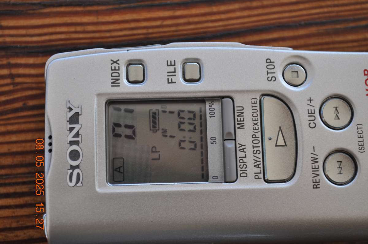 Sony Digital Voice Recorder