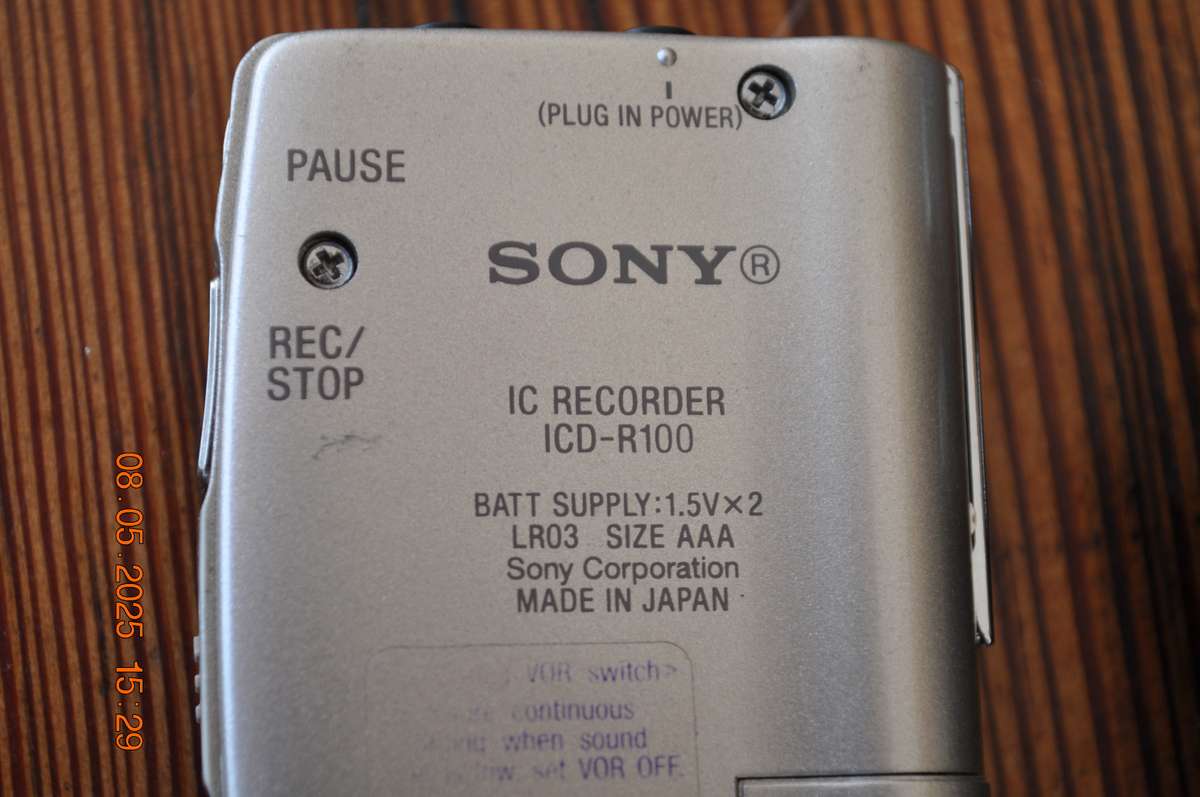 Sony Digital Voice Recorder