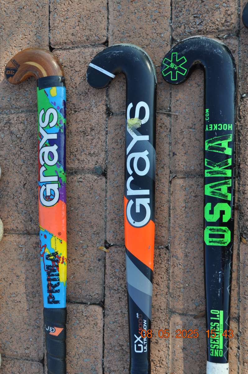 Hockey Sticks and Practice Balls Take Them All