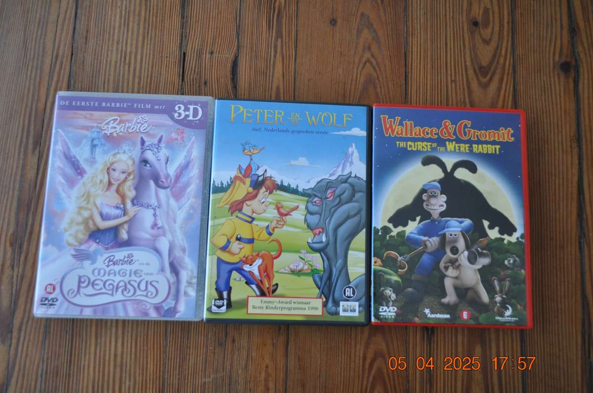 Kiddies Dvds Lion King, Assepoester,Pinokkio,Bambi ect (nederlands gesproken )