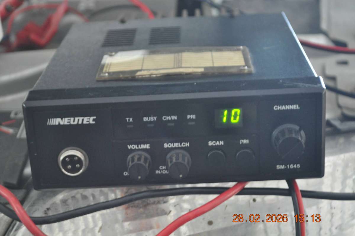 Vintage Neutec SM-1645 2 Way Radio (please read)