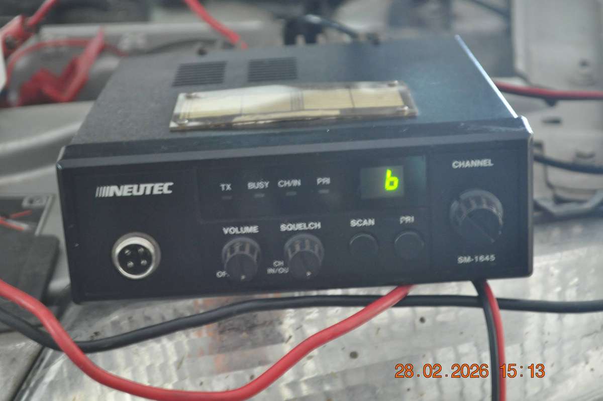 Vintage Neutec SM-1645 2 Way Radio (please read)