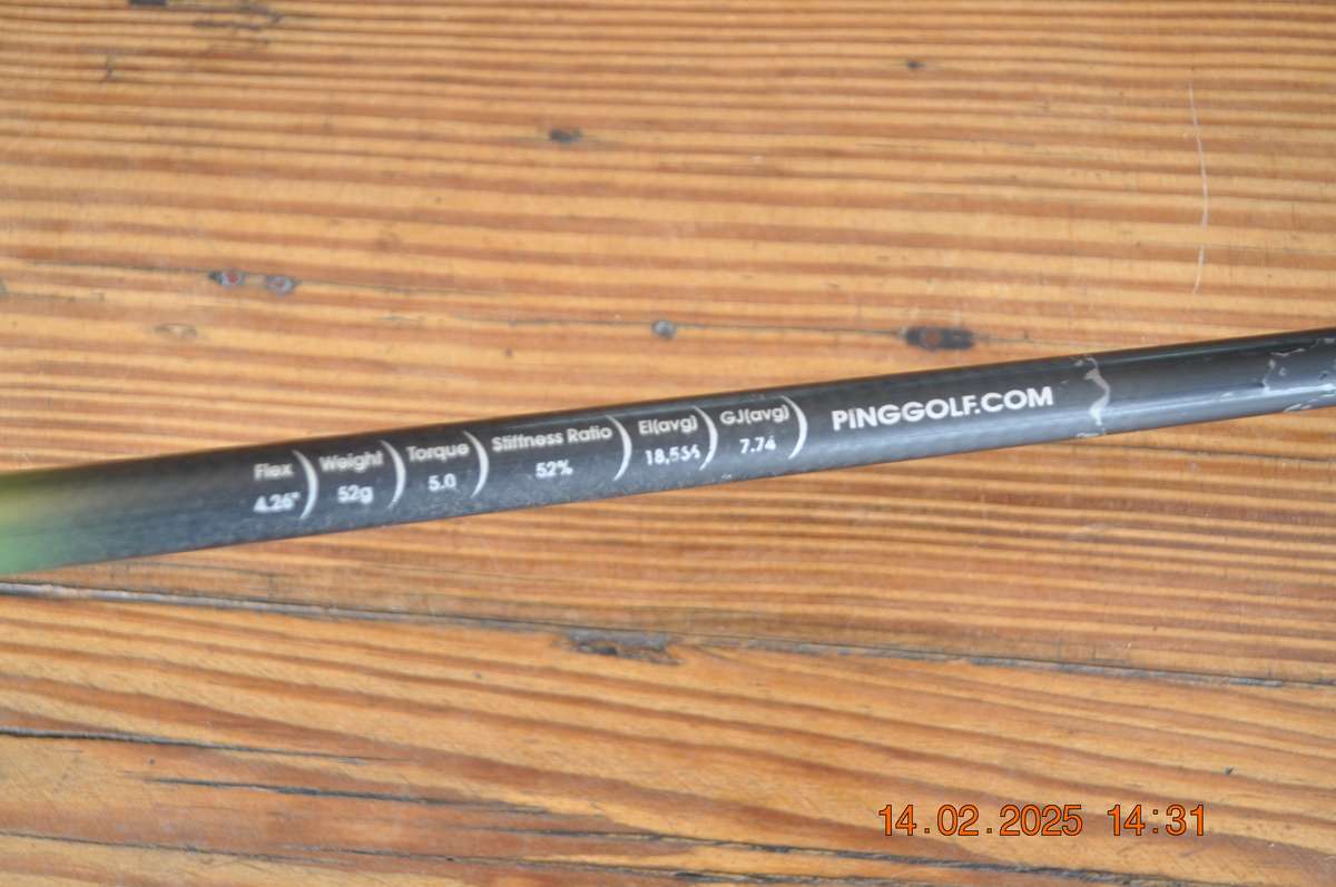 Ping Rapture V2 10.5 Driver Graphite Shaft RH