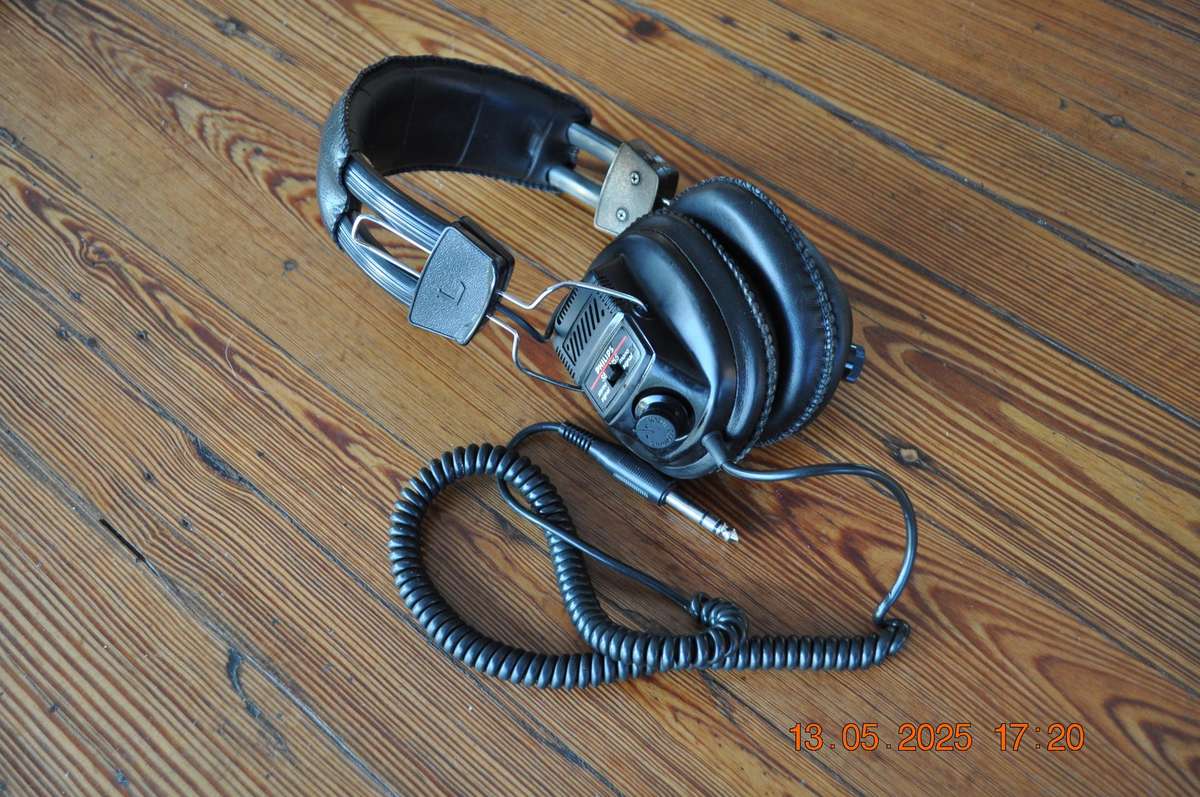Vintage Phillips Headphones