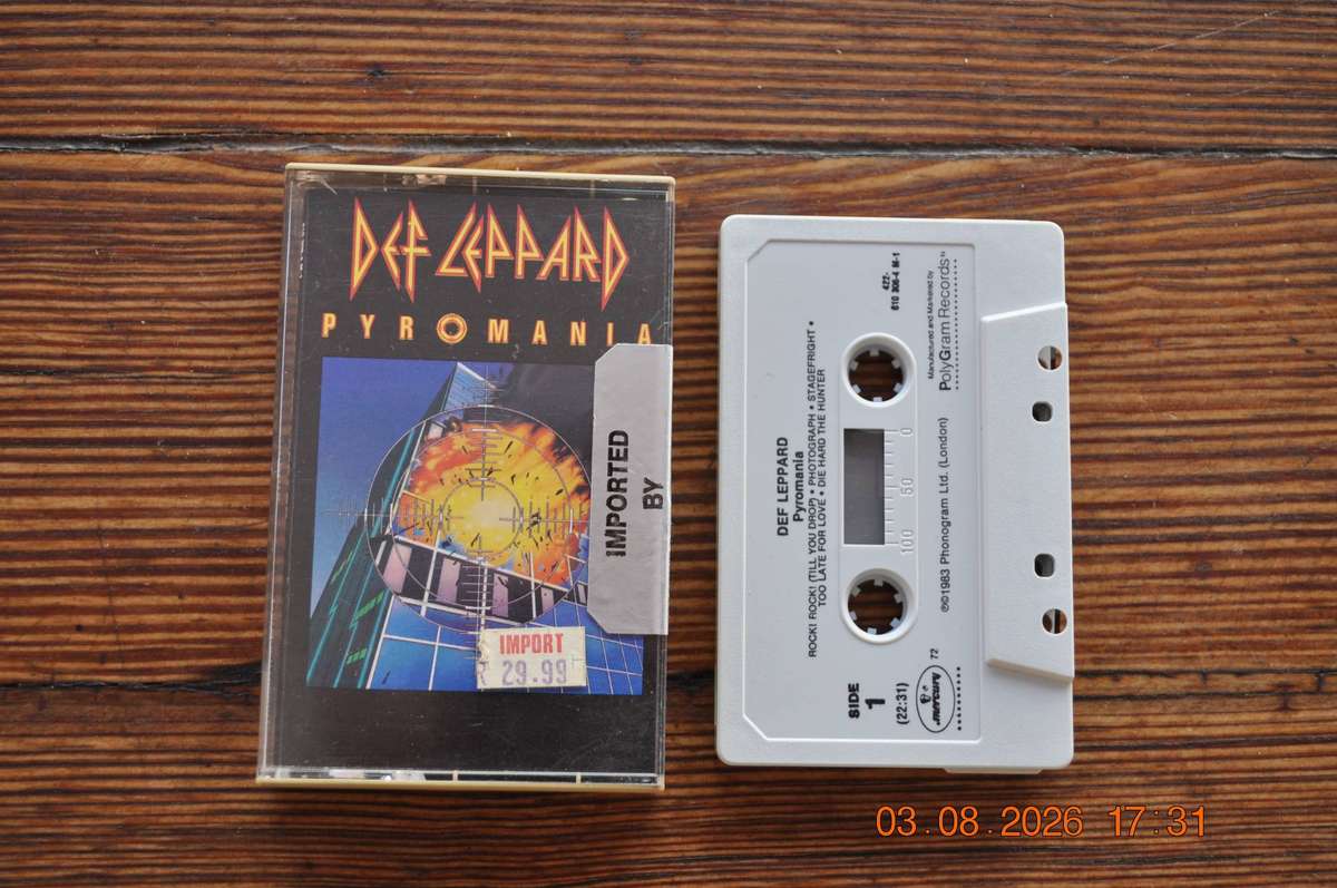 Def Leppard - Pyromania (Cassette)