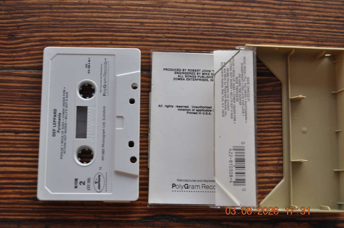 Def Leppard - Pyromania (Cassette)